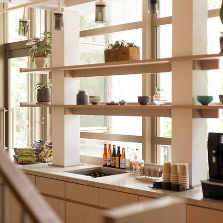 Zentis Osaka Hotel Exterior photo A coffee machine in a kitchen